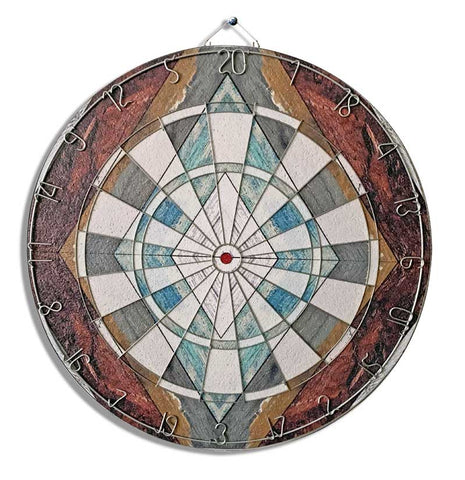 Rustic Diamond Dartboard