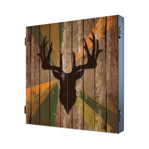 Deer Head Mancave Cabinet