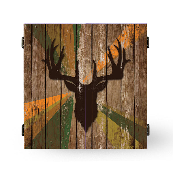 Deer Head Mancave Cabinet