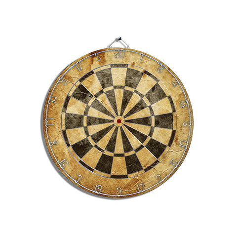 Black & Tan Dart Board